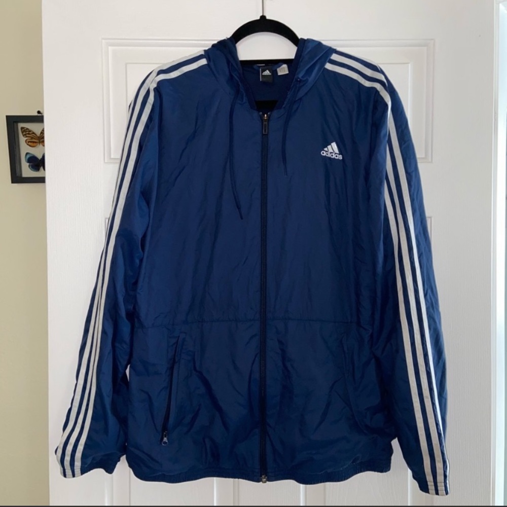Adidas wind breaker jacket!